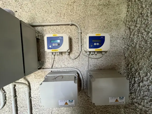 Convertitori delle linee 1 e 2 in una cabina REMI