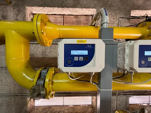 Convertitore installato sulla linea di misura