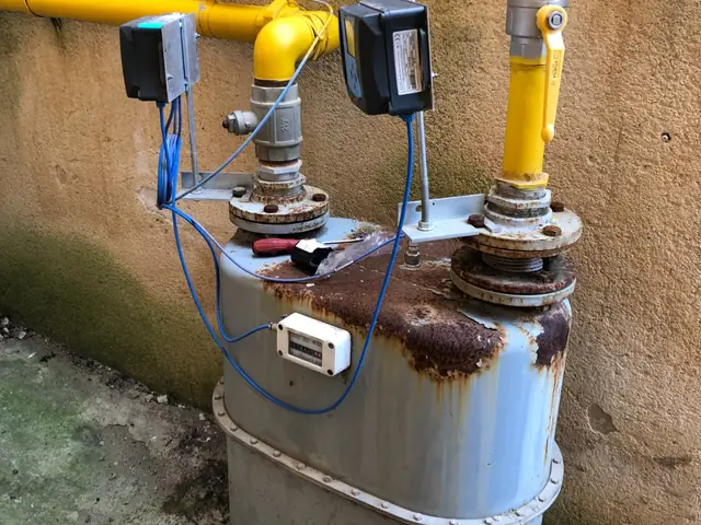 Contatore di grosso calibro con convertitori di volume