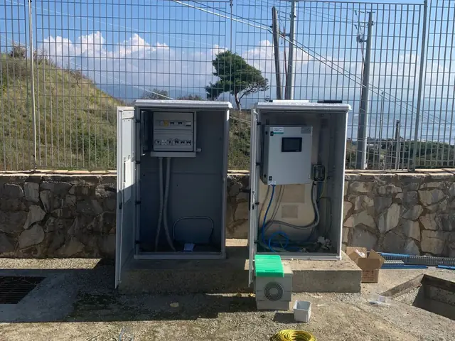 Installazione degli armadi di telecontrollo
